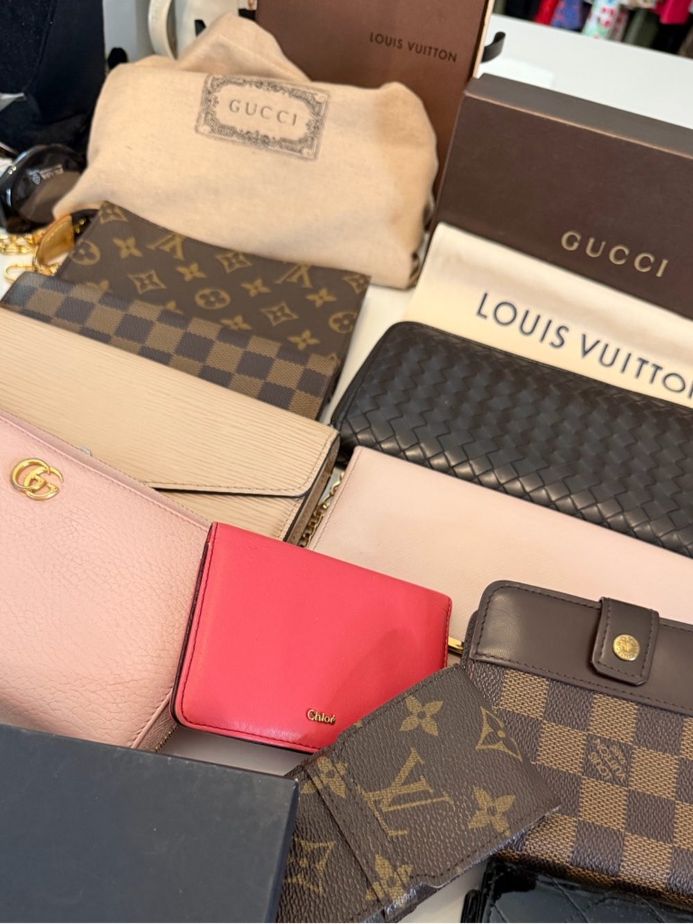 Luxury Bags / Wallets Unlisted For Live Show!